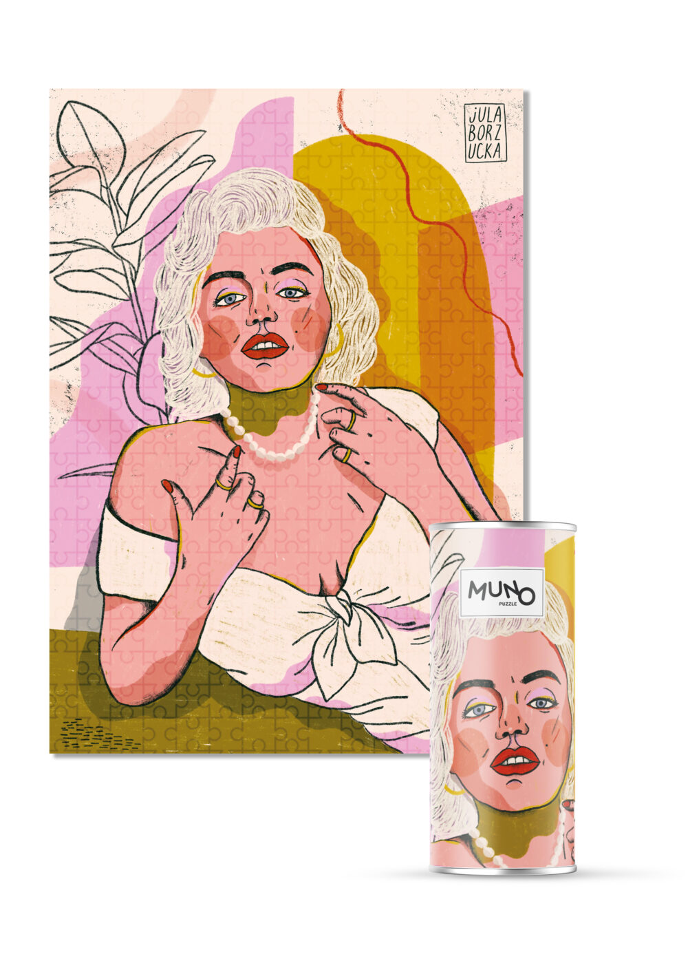 „Marilyn” by Jula Borzucka puzzle 500 el.
