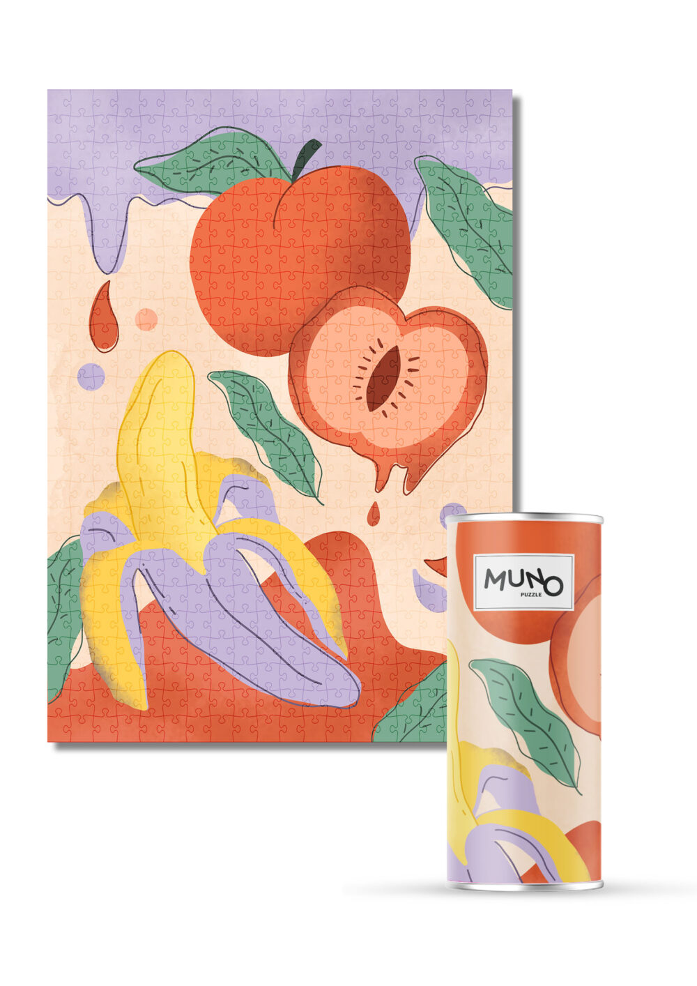 „Fruity” by Ola Kryngiert puzzle 500 el. w ozdobnej tubie